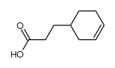 3-(3-Cyclohexen-1-yl)propanoic Acid结构式