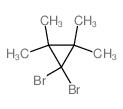 Cyclopropane,1,1-dibromo-2,2,3,3-tetramethyl- Structure