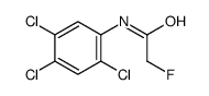 2-Fluoro-2',4',5'-trichloroacetanilide结构式