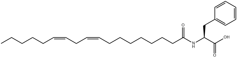Linoleoyl Phenylalanine结构式