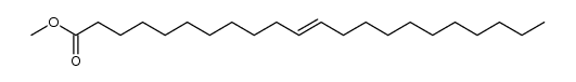 docos-11-enoic acid methyl ester Structure