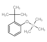 Benzene,1-(1,1-dimethylethyl)-2-[(trimethylsilyl)oxy]- structure