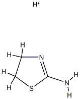 2-Thiazolamine,4,5-dihydro-,conjugatemonoacid(9CI) picture