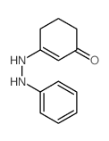 3-(2-phenylhydrazinyl)cyclohex-2-en-1-one Structure