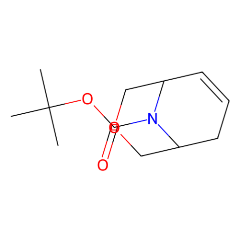 tert-butyl 3-oxa-9-azabicyclo[3.3.1]non-6-ene-9-carboxylate结构式