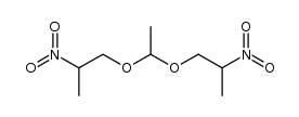 bis(2-nitro-1-propyl)acetal结构式