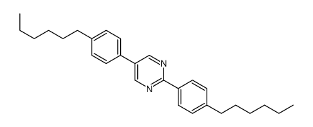 2,5-bis(4-hexylphenyl)pyrimidine结构式