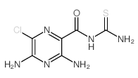 3,5-Diamino-N-carbamothioyl-6-chloropyrazine-2-carboxamide picture