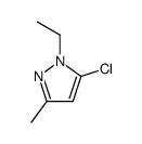 5-chloro-1-ethyl-3-methyl-1H-pyrazole Structure