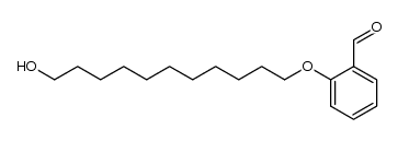 2-(11-hydroxy-undecyloxy)-benzaldehyde Structure