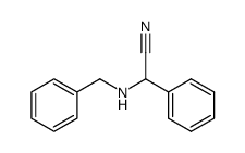 alpha-(Benzylamino)phenylacetonitrile hydrochloride结构式