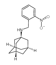 N-[(2-nitrophenyl)methyl]adamantan-1-amine结构式