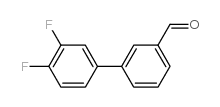 3-(3,4-二氟苯基)苯甲醛结构式