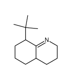 8-t-butyl-2,3,4,4a,5,6,7,8-octahydroquinoline Structure