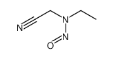 N-(cyanomethyl)-N-ethylnitrous amide Structure