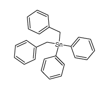 dibenzyl-diphenyl stannane Structure