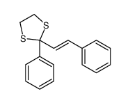 2-phenyl-2-(2-phenylethenyl)-1,3-dithiolane Structure