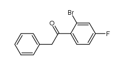 2'-Brom-4'-fluor-2-phenylacetophenon Structure