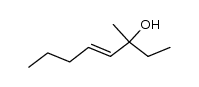 3-methyl-oct-4t-en-3-ol结构式