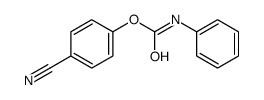 (4-cyanophenyl) N-phenylcarbamate结构式