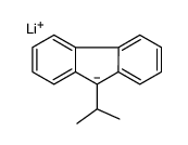lithium,9-propan-2-ylfluoren-9-ide结构式