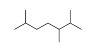 2,3,6-Trimethylheptane.结构式