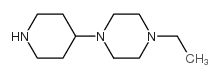 1-Ethyl-4-(piperidin-4-yl)piperazine hydrochloride Structure