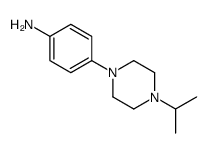 4-(4-propan-2-ylpiperazin-1-yl)aniline Structure