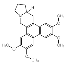 (+)-(S)-Tylophorine结构式