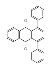 1,4-diphenylanthracene-9,10-dione structure