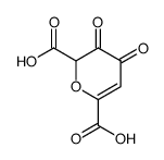 3,4-dioxo-3,4-dihydro-2H-pyran-2,6-dicarboxylic acid Structure