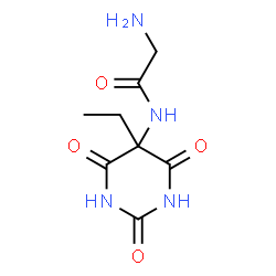 Acetamide, 2-amino-N-(5-ethylhexahydro-2,4,6-trioxo-5-pyrimidinyl)- (9CI)结构式