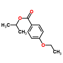 Benzoic acid, 4-ethoxy-, 1-methylethyl ester (9CI) structure