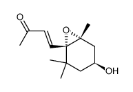 5α,6α-Epoxy-3β-hydroxymegastigm-7-en-9-one图片