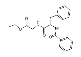 PhCO-DL-Phe-GlyOEt结构式