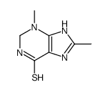 3,8-dimethyl-2,7-dihydro-1H-purine-6-thione Structure