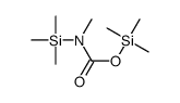 trimethylsilyl N-methyl-N-trimethylsilylcarbamate Structure