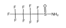 1,1,2,2,3,3,4,4,4-Nonafluoro-1-butanesulfinamide结构式