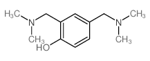 Phenol,2,4-bis[(dimethylamino)methyl]- structure