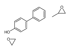 2-methyloxirane,oxirane,4-phenylphenol Structure