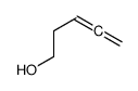 5-Hydroxy-1,2-pentadiene structure