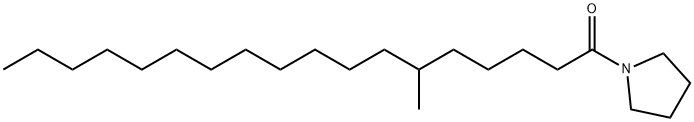 1-(6-Methyloctadecanoyl)pyrrolidine structure