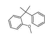 2-(1-methyl-1-phenylethyl)anisole结构式