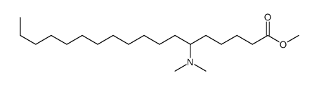 6-(Dimethylamino)octadecanoic acid methyl ester structure