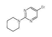 5-Bromo-2-(piperidin-1-yl)pyrimidine structure