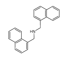 bis((naphthalen-1-yl)methyl)-amine Structure