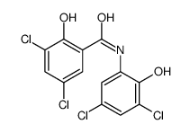3,5-dichloro-N-(3,5-dichloro-2-hydroxyphenyl)-2-hydroxybenzamide Structure