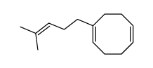 1-(4-Methyl-3-pentenyl)-1,5-cyclooctadien Structure