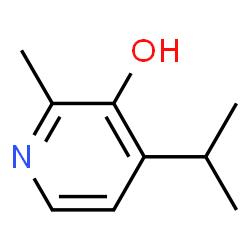 3-Pyridinol,2-methyl-4-(1-methylethyl)-(9CI)结构式
