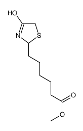 methyl 6-(4-oxo-1,3-thiazolidin-2-yl)hexanoate Structure